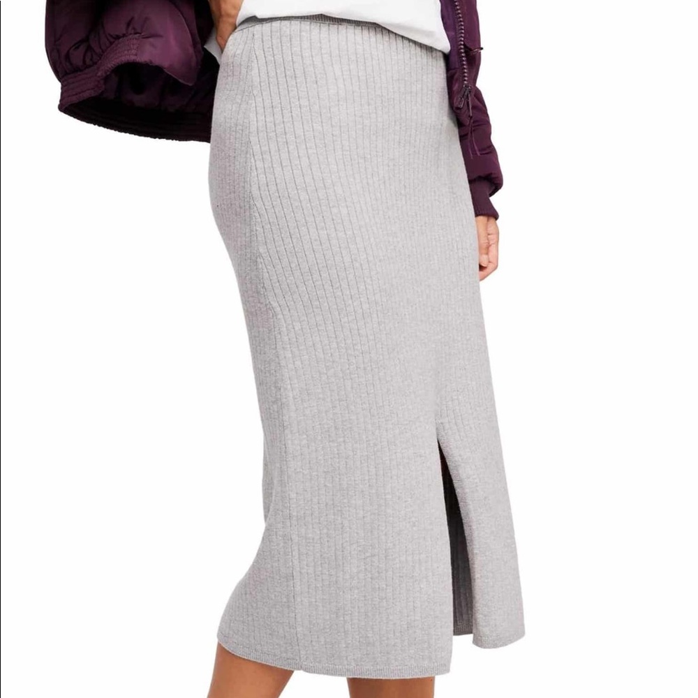 Free People Skyline Midi Skirt